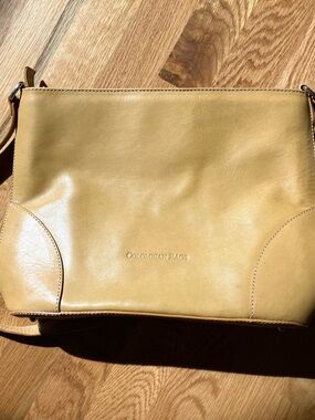 Colombian Bags Yellow Leather Crossbody